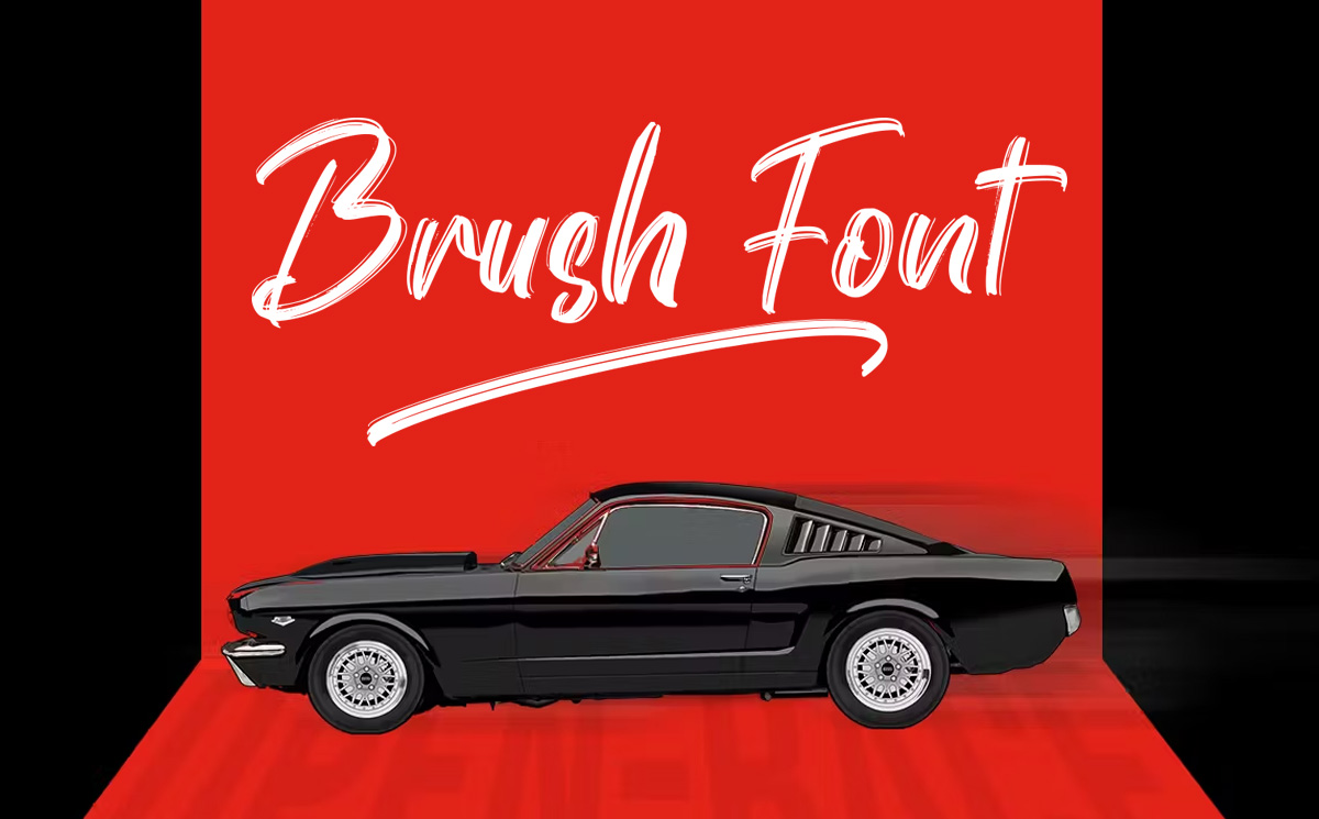 Phông Chữ Brush Việt Hóa - MJ Brostone Miễn Phí